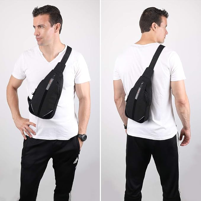 WATERFLY Small Crossbody Sling Backpack Anti Theft Backpack - Image 7