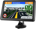 GPS Navigation for Car （9 Inch） Slimline Touch Screen Real Voice Direction ，USA by NAVRUF