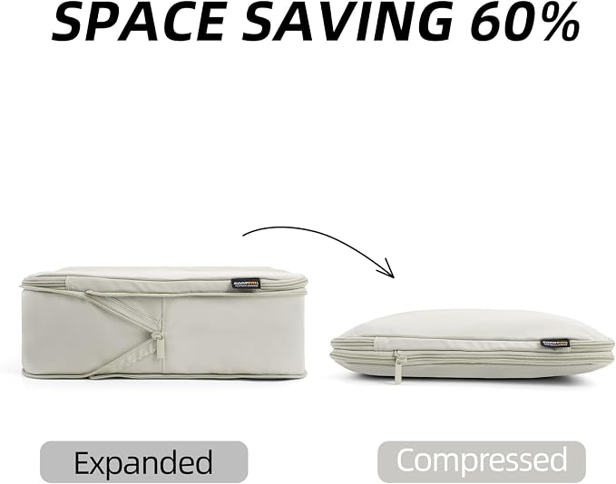 4 Piece Compression Packing Cubes - Image 3