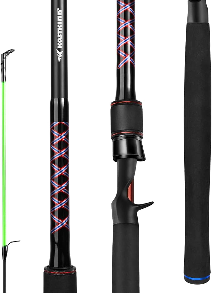 KastKing Brutus Spinning Rods & Casting Fishing Rods, Brute Tuff Composite by KastKing