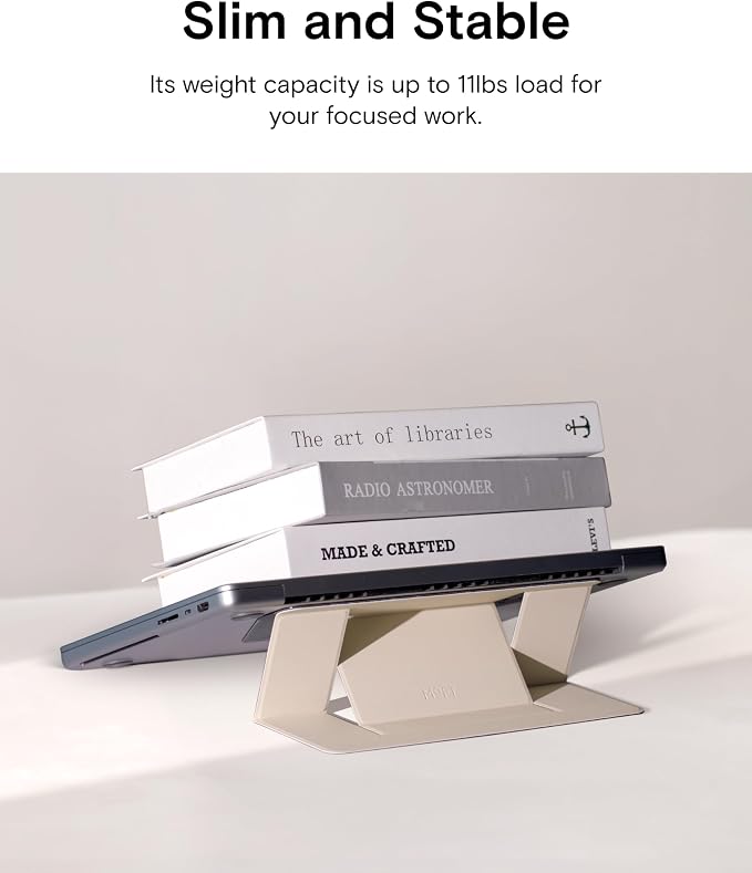 MOFT Laptop Stand for Desk, Adhesive Laptop Stand - Image 6