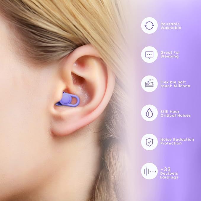 Silicone Ear Plugs for Noise Reduction - Image 4