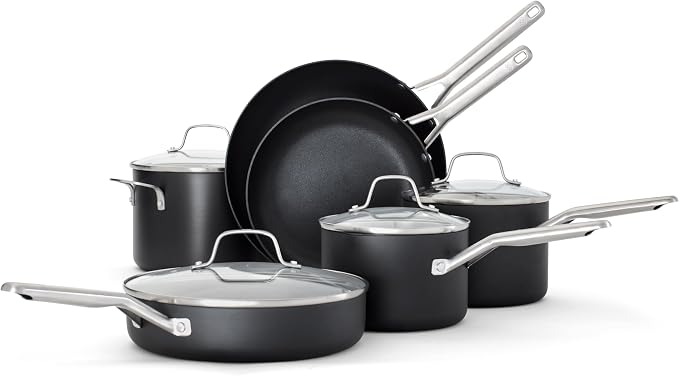 Calphalon® Hard-Anodized Nonstick 10-Piece Cookware Set by Calphalon