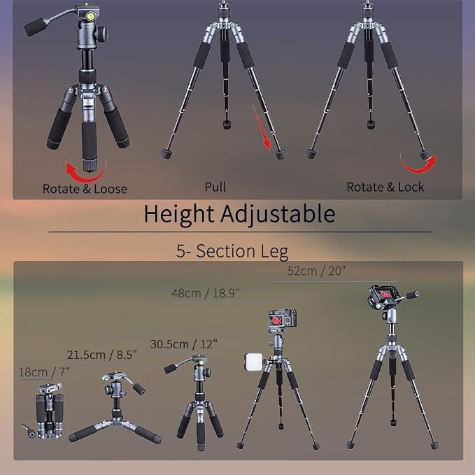 Portable Desktop Mini Tripod - Image 4