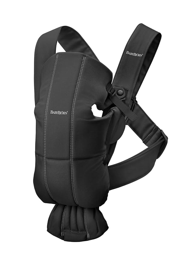 BabyBjörn Baby Carrier Mini, Woven | Newborn Carrier, Easy-to-Use by BabyBj%C3%B6rn