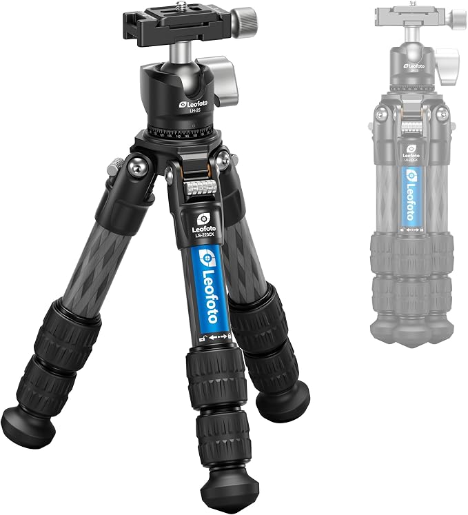Carbon Fiber Travel Tripod by Leofoto