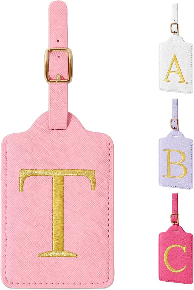 Personalized Initial Luggage Tags by izuzta