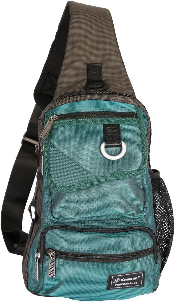 Sling Bag Chest Shoulder Backpack Crossbody Multipurpose Daypack by Vanlison