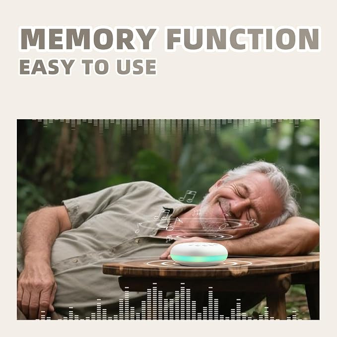 Portable White Noise Machine for Baby Adults, Rechargeable Brown/Pink Noise - Image 7