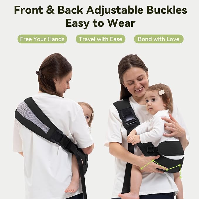 Baby Carrier Newborn to Toddler-Adjustable Baby Sling Carrier, Baby Sling - Image 2