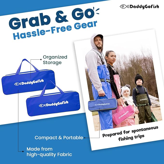DaddyGoFish Kids Fishing Pole - Image 4