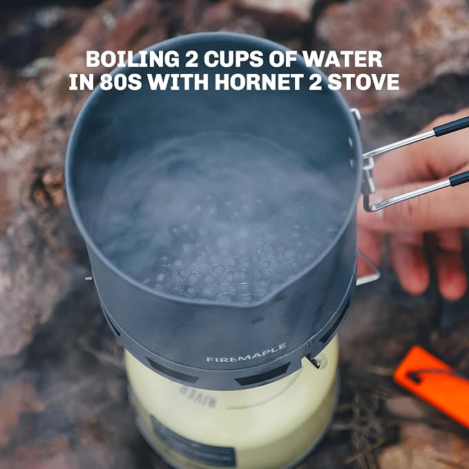 Fire-Maple Petrel Ultralight Pot- High Efficiency Aluminum Camping and - Image 4