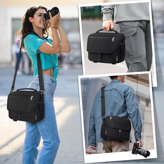 RAINSMORE Camera Bag, DSLR/SLR/Mirrorless Camera Case - Image 7
