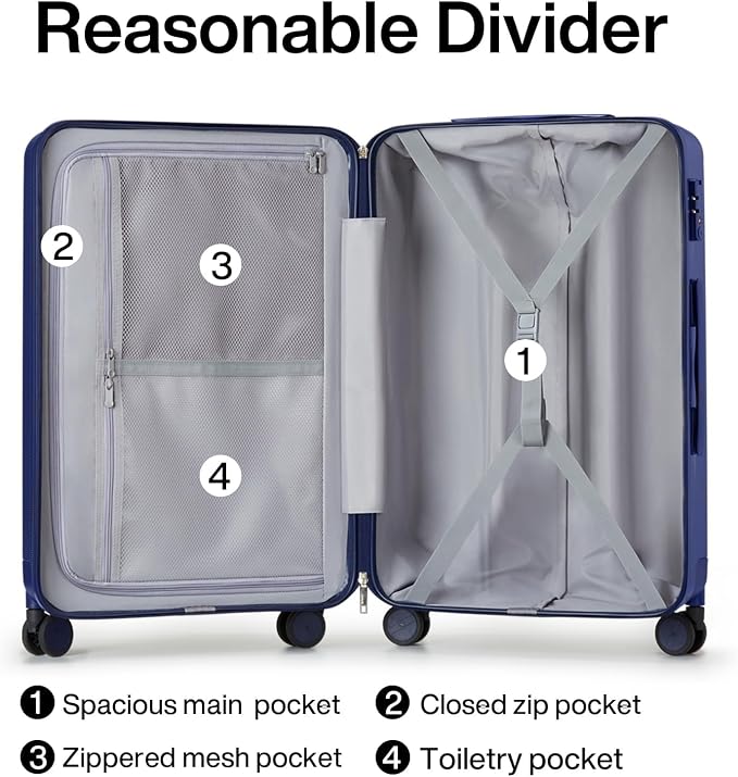 Hanke 29 Inch Luggage Suitcases - Image 5