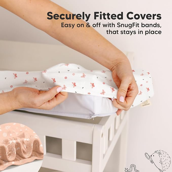 2-Pack Organic Changing Pad Covers - Image 5