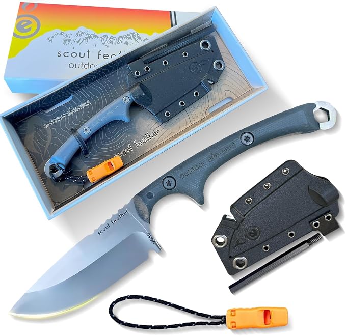 Scout Feather - Fixed Blade Survival Knife by OutdoorElement