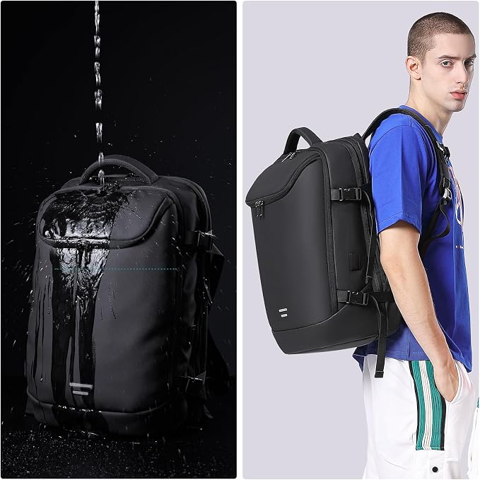 50L Carry on Travel Backpack, Expandable Airline Approved Backpacks - Image 4