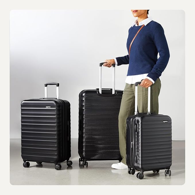 Amazon Basics 3-Piece Set, Hardshell Suitcases - Image 3