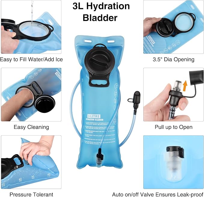 GENILU Tactical Hydration Backpack - Image 2