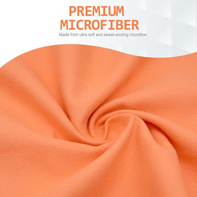 Eunzel Quick Dry Camping Towel, Microfiber Travel Towel 3 Size at 1 Pack - Image 5