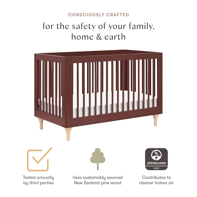 Babyletto Lolly 3-in-1 Baby Crib Convertible to Toddler Bed & Daybed - Image 3