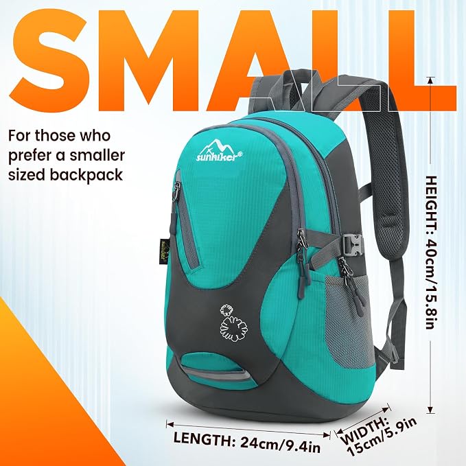 sunhiker Small Cycling Hiking Backpack Water Resistant Travel Backpack - Image 2