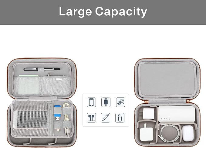 MOSISO Electronic Organizer Travel Case Compatible - Image 2