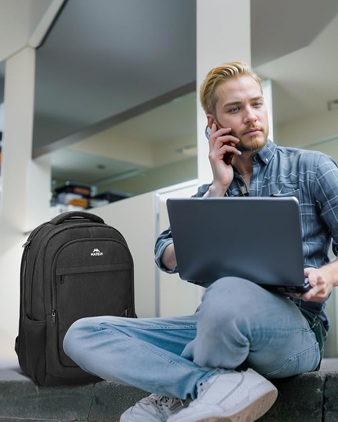 MATEIN 15.6 Inch College Backpack, 20 L Airline Approved Laptop Computer - Image 9