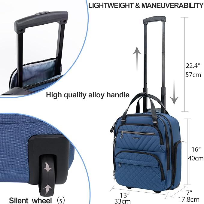 KROSER Carry On Underseat Multi-functional, 16-inch Underseater Lightweight - Image 3