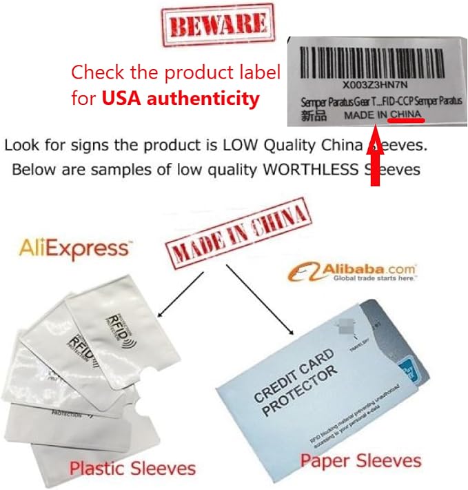 10x RFID Blocking Credit Card"DuPont TYVEK" Sleeves - Image 4