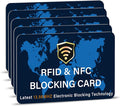 SaiTech IT 5 Pack RFID Blocking Card NFC Contactless Debit/Credit Card ATM by SaiTechIT