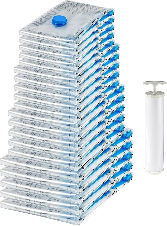 Amazon Basics Vacuum Compression Space Saving Storage Bags by AmazonBasics