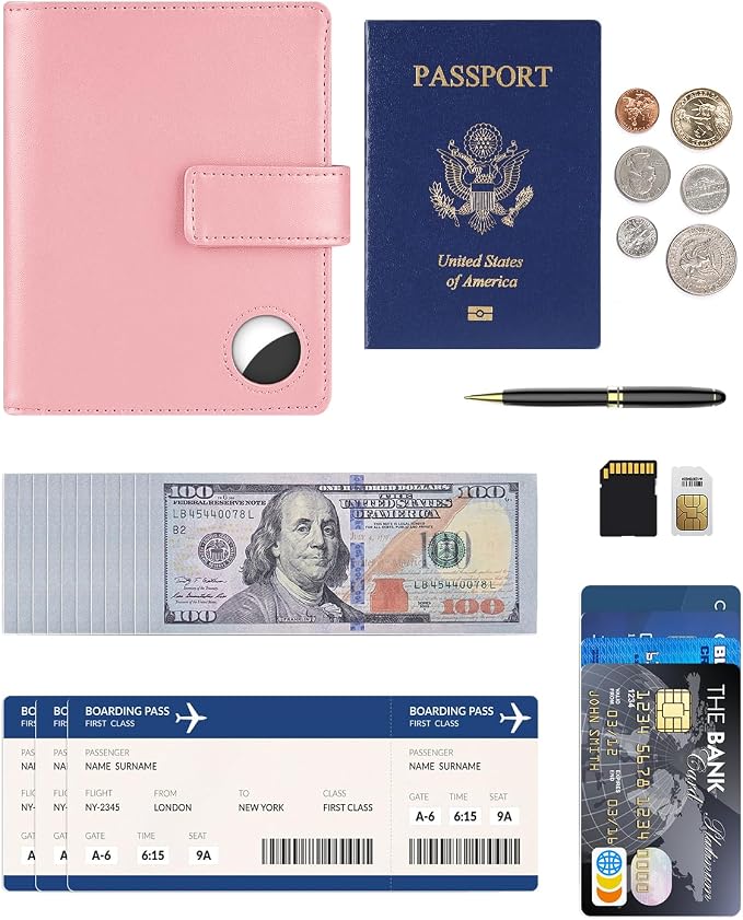 Passport Holder Wallet Cover Case - Image 6
