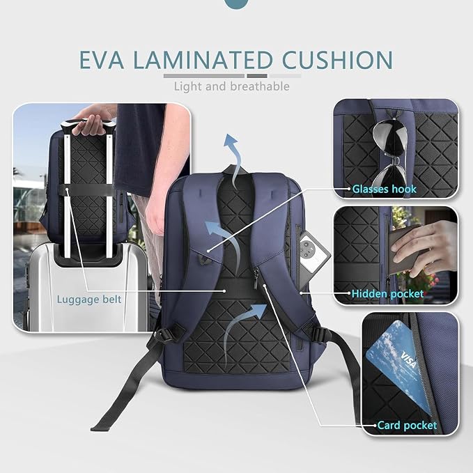 hk Laptop Backpack for Men - Image 6
