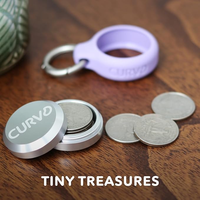 CURVD Premium Carrying Case – Durable Travel Keychain Container, Medicine Pill - Image 7