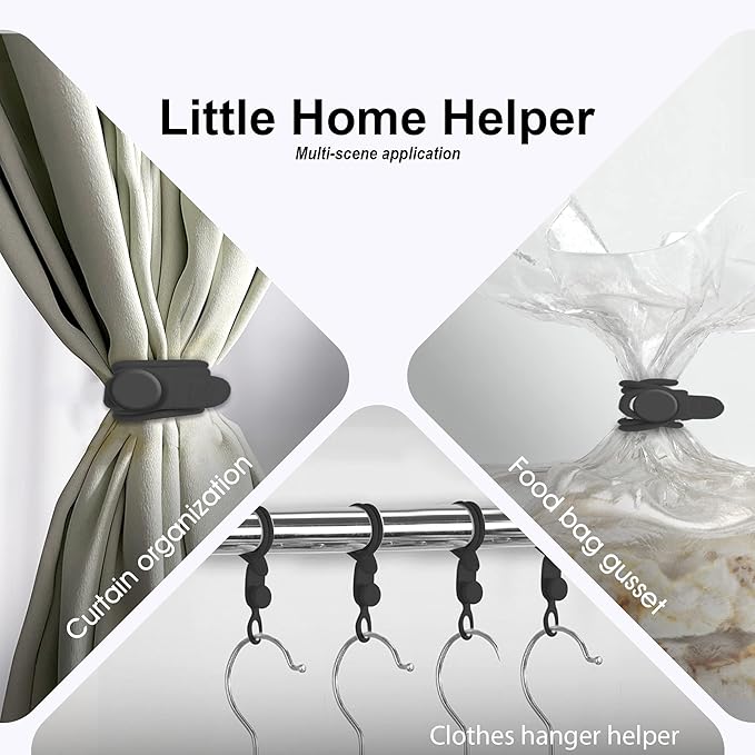 Nearockle Silicone Cable Ties Cord Organizer - Image 4