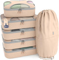 Shacke 6 Set Packing Cubes for Travel by Shacke