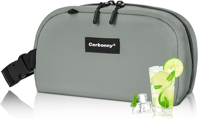Small Cooler Bag Freezable Lunch Bag by Cerbonny