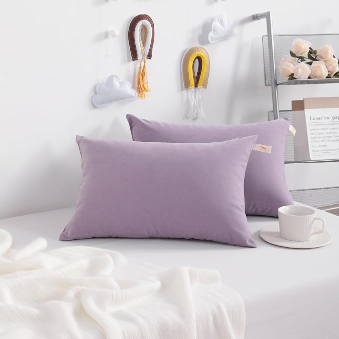 NTBAY Toddler Pillows, Down Alternative 13"x18" Pillows, Machine Washable - Image 2