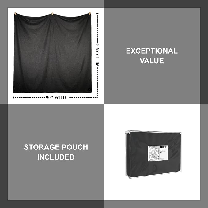 EKTOS 100% Virgin Wool Blanket, 100 Percent Woolen, Washable Pure Wool - Image 5
