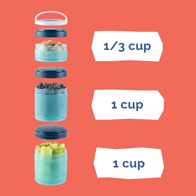 Whiskware Disney Princess Stackable Snack Containers - Image 4