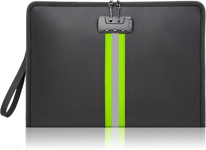 5200℉ Fireproof Waterproof Document Bag by Ninitch