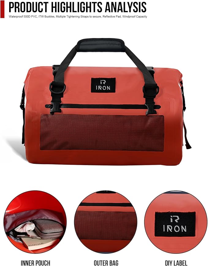 IRON JIA'S Motorcycle Dry Bag - Image 6