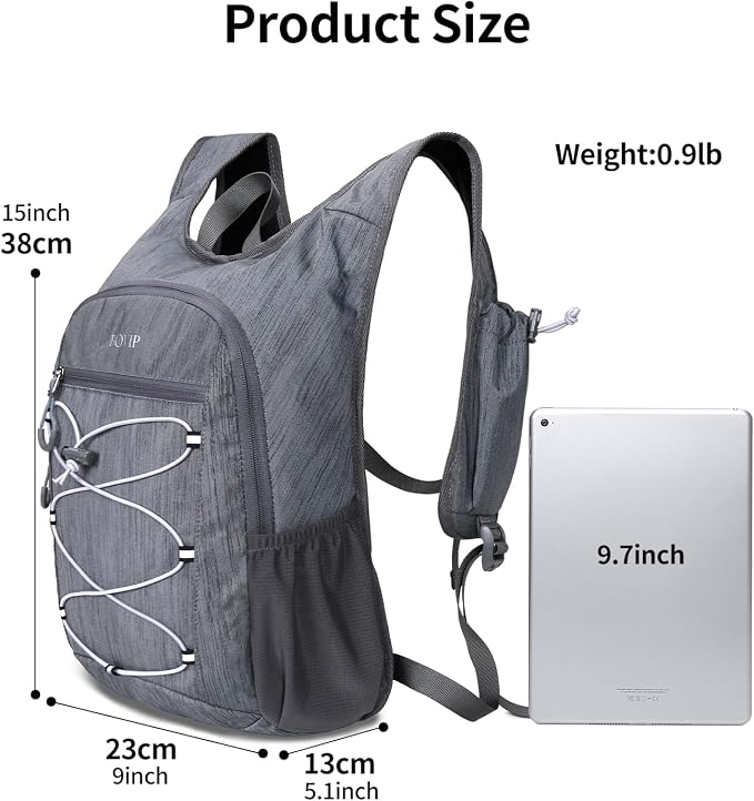 BOVIP 20L Hiking Backpack Lightweight Packable Hiking Daypack Small Travel - Image 6