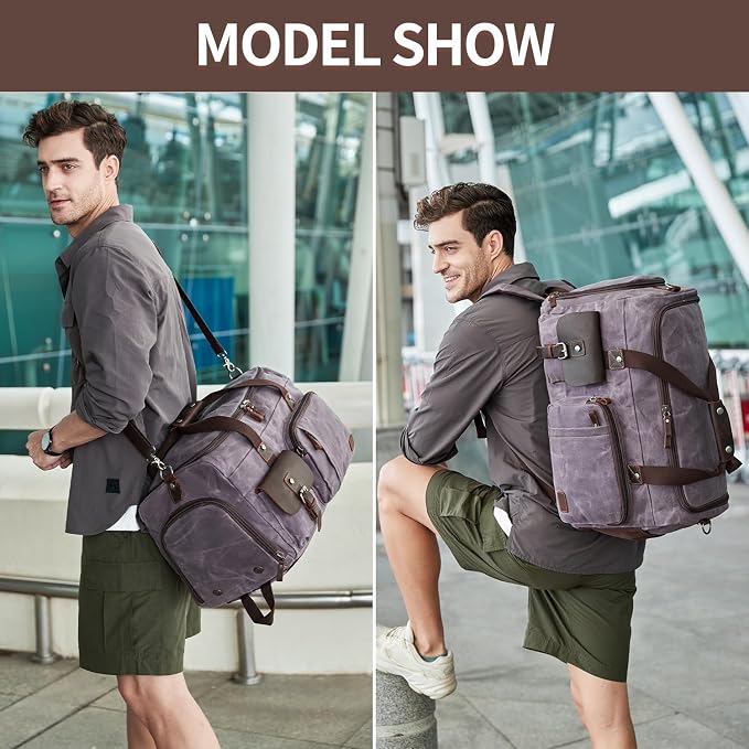 Travel Duffle Bag Weekender Bag - Image 2