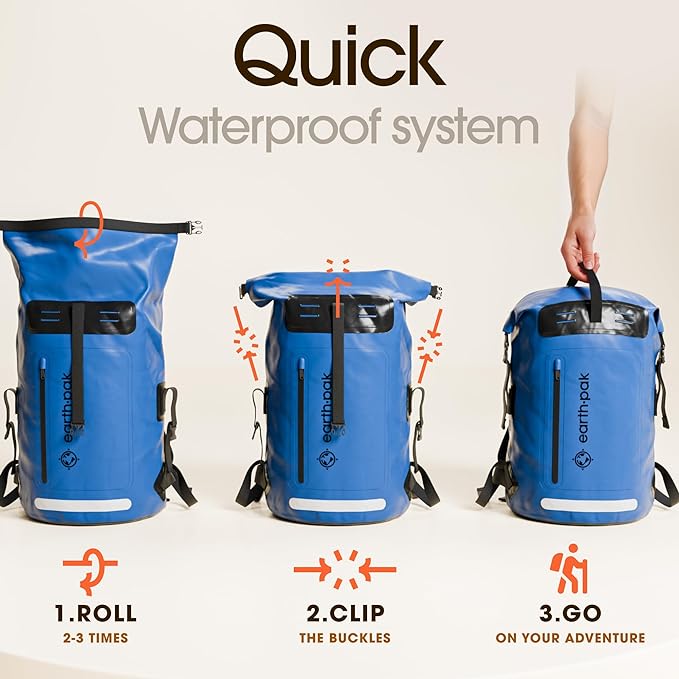 Earth Pak Waterproof Backpack - Image 6