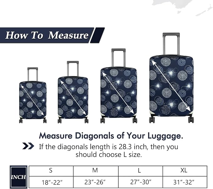 HYPER VENTURE Washable Luggage Cover - Image 5