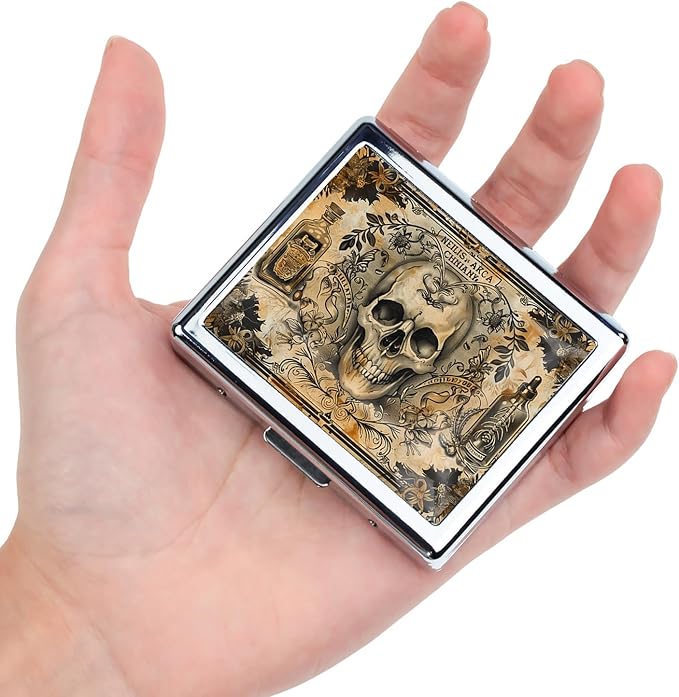 Cute and Stylish Metal Pill Box by Unknown