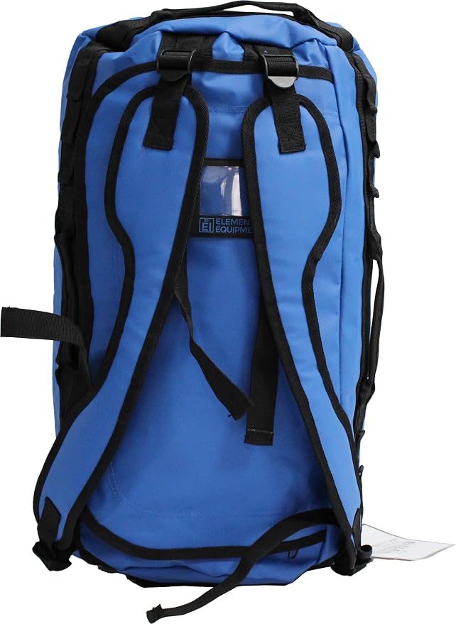 Element Equipment Trailhead Duffel Bag Shoulder Straps Waterproof Imperial Blue - Image 4