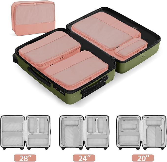 4 Piece Compression Packing Cubes - Image 7